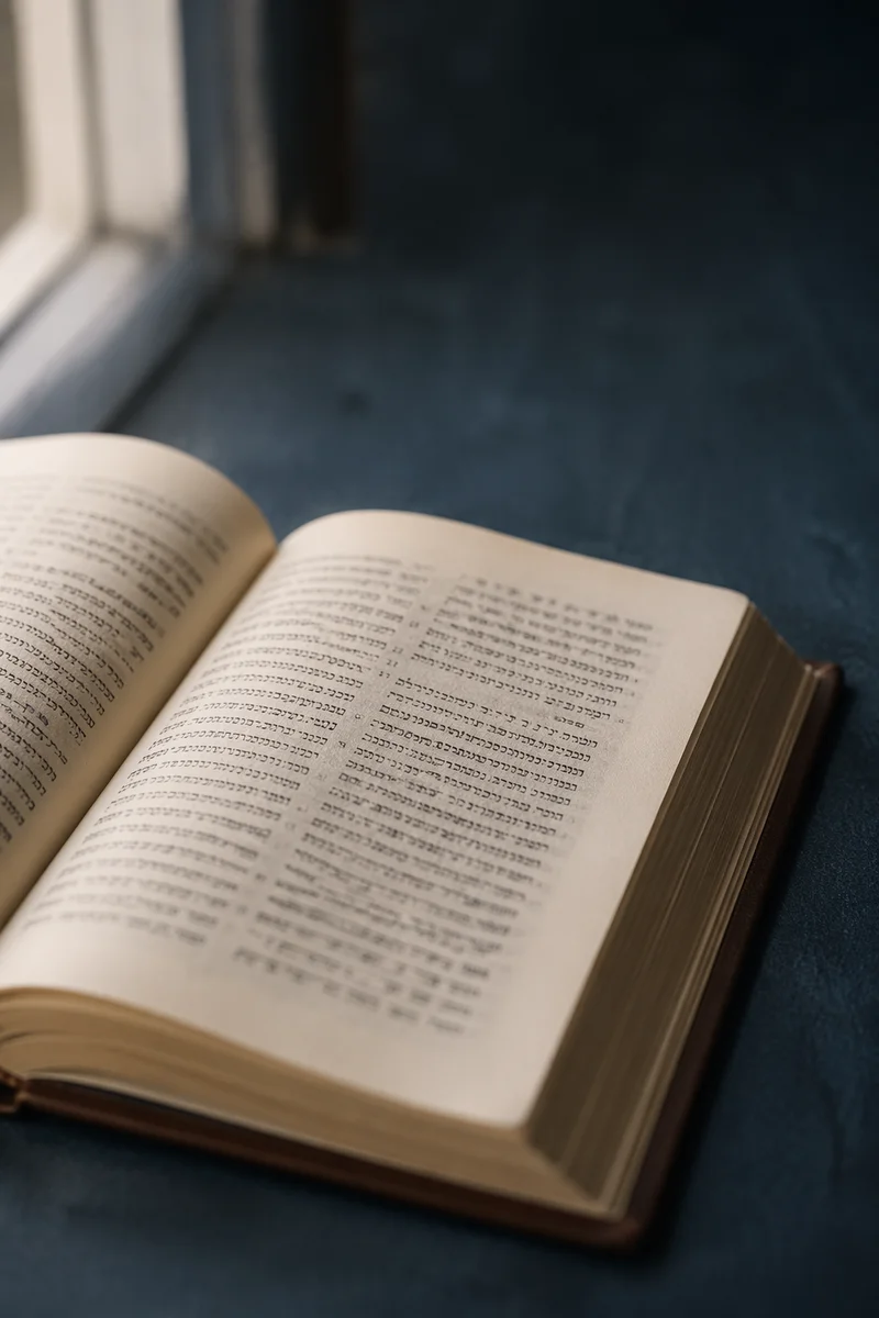 Open Sacred Book Faith Background