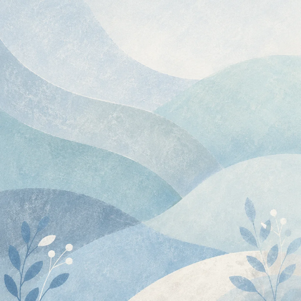Soft Light Blue Calming Abstract Background