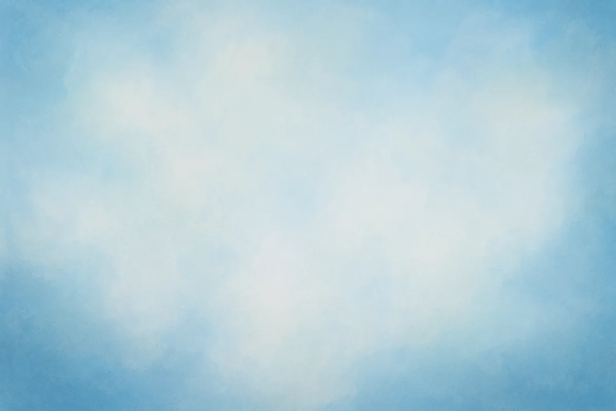 Calm Light Blue Sky Background