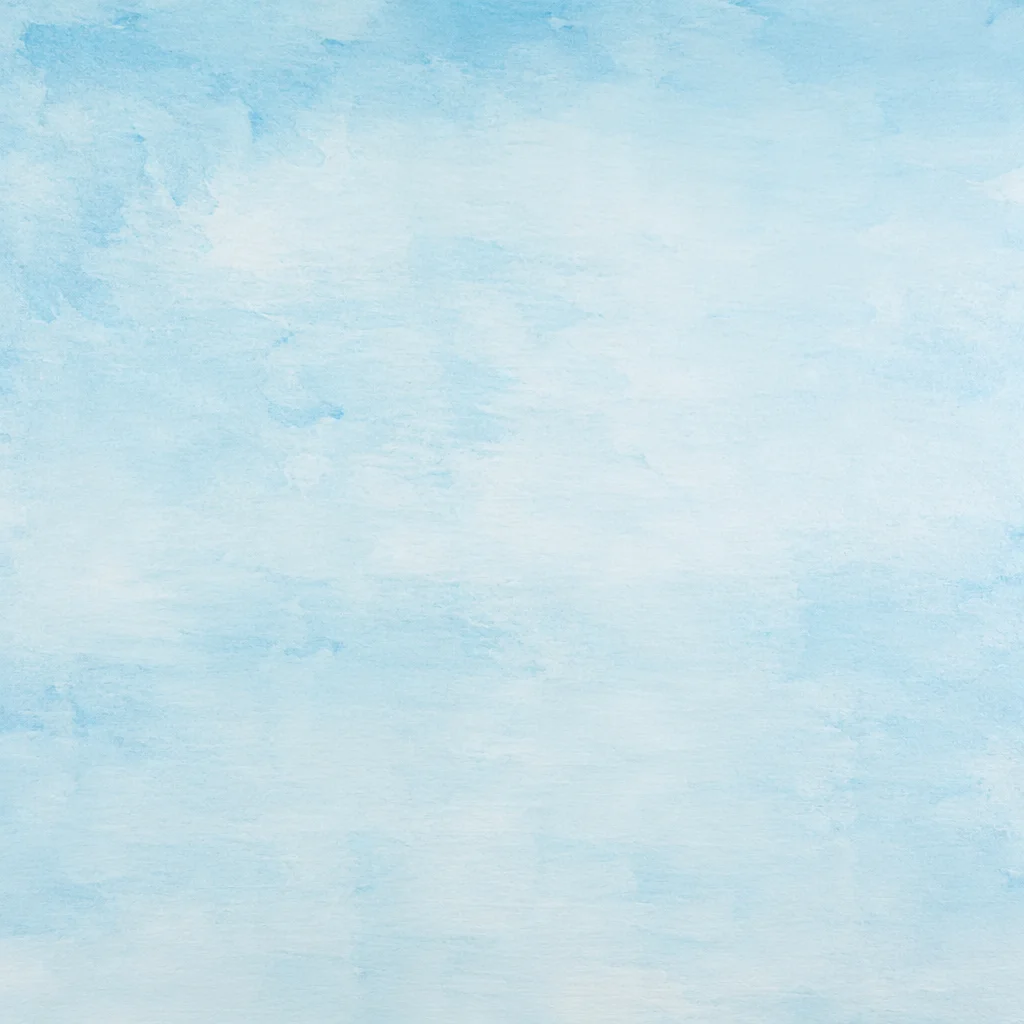 Soft Light Blue Watercolor Background