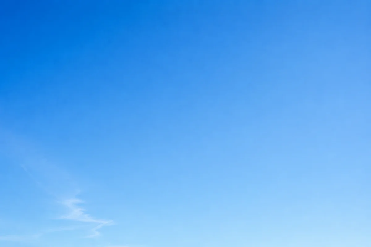 Soft Light Blue Open Sky Background