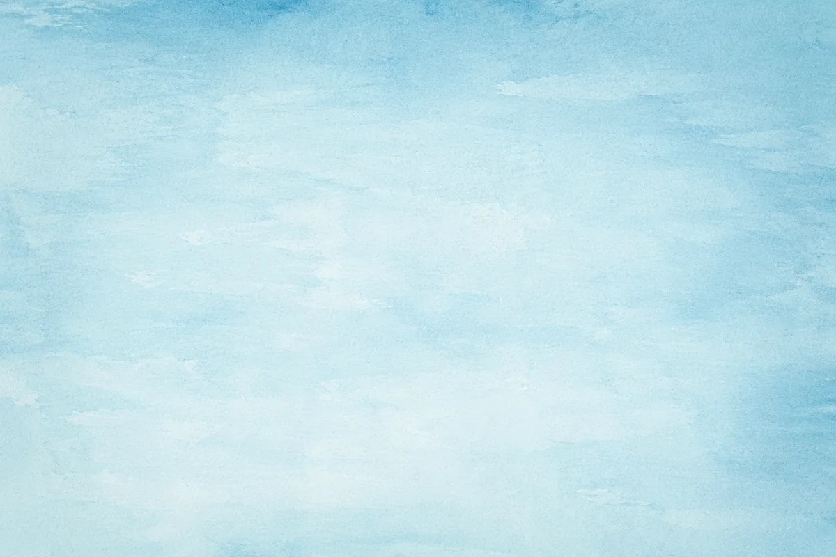 Soft Light Blue Watercolor Background