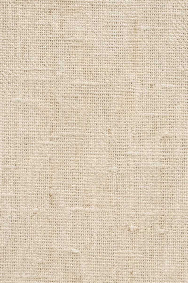 Neutral Cream Linen Fabric Texture Background