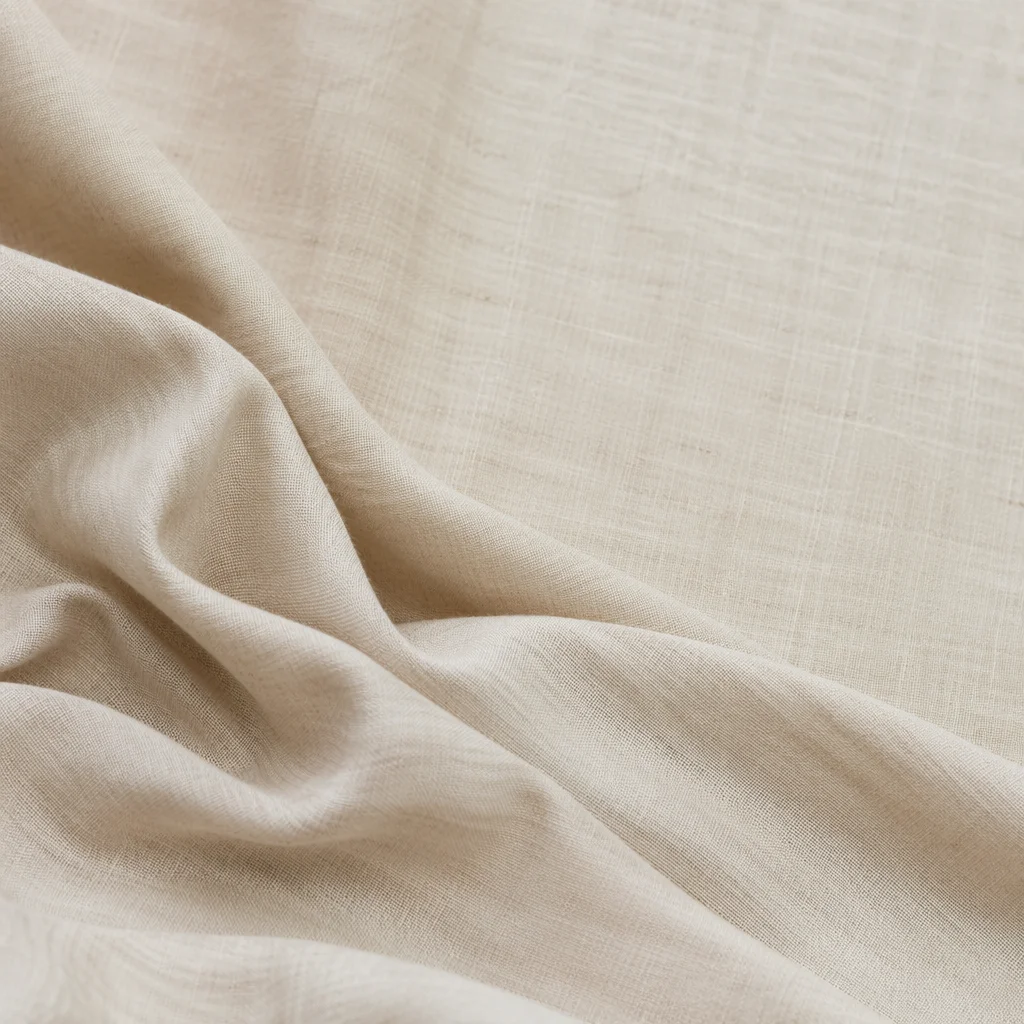 Neutral Cream Linen Texture Background