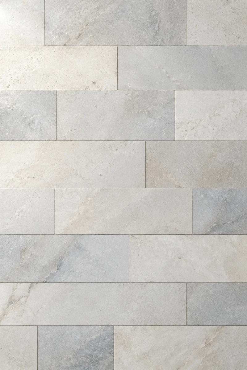 Clean White Marble Tile Background
