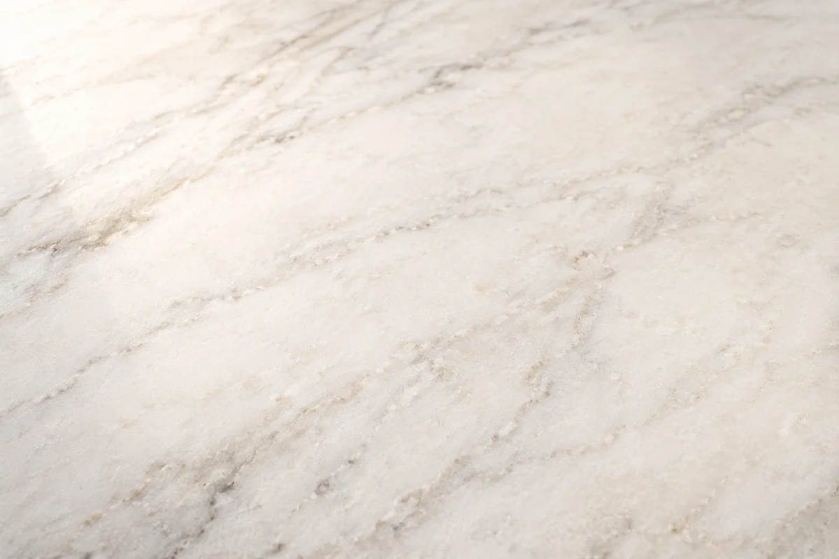 Clean White Marble Background with Soft Veining