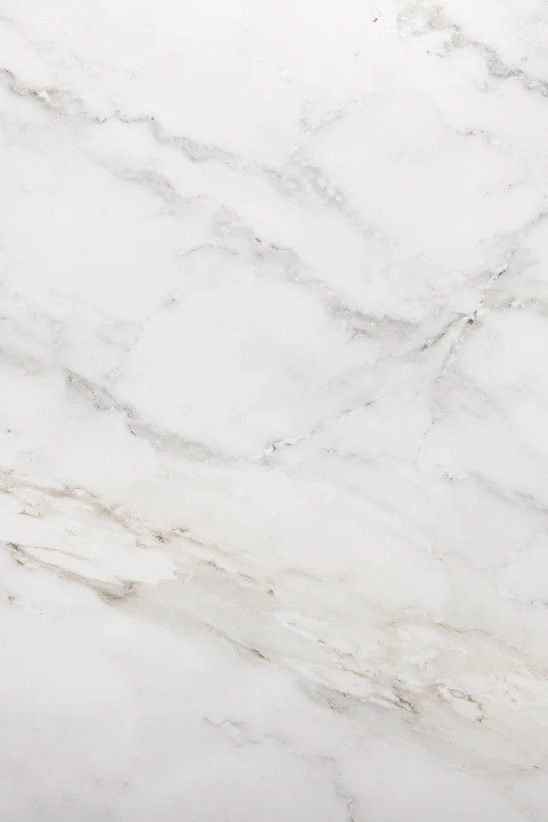Clean White Marble Surface Background