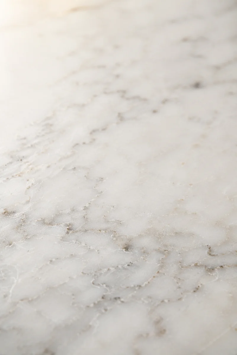 Clean White Marble Surface Background