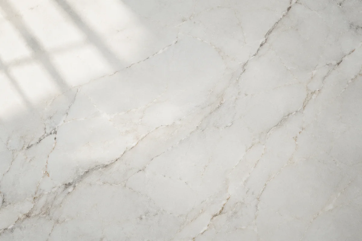 Clean White Marble Surface Background