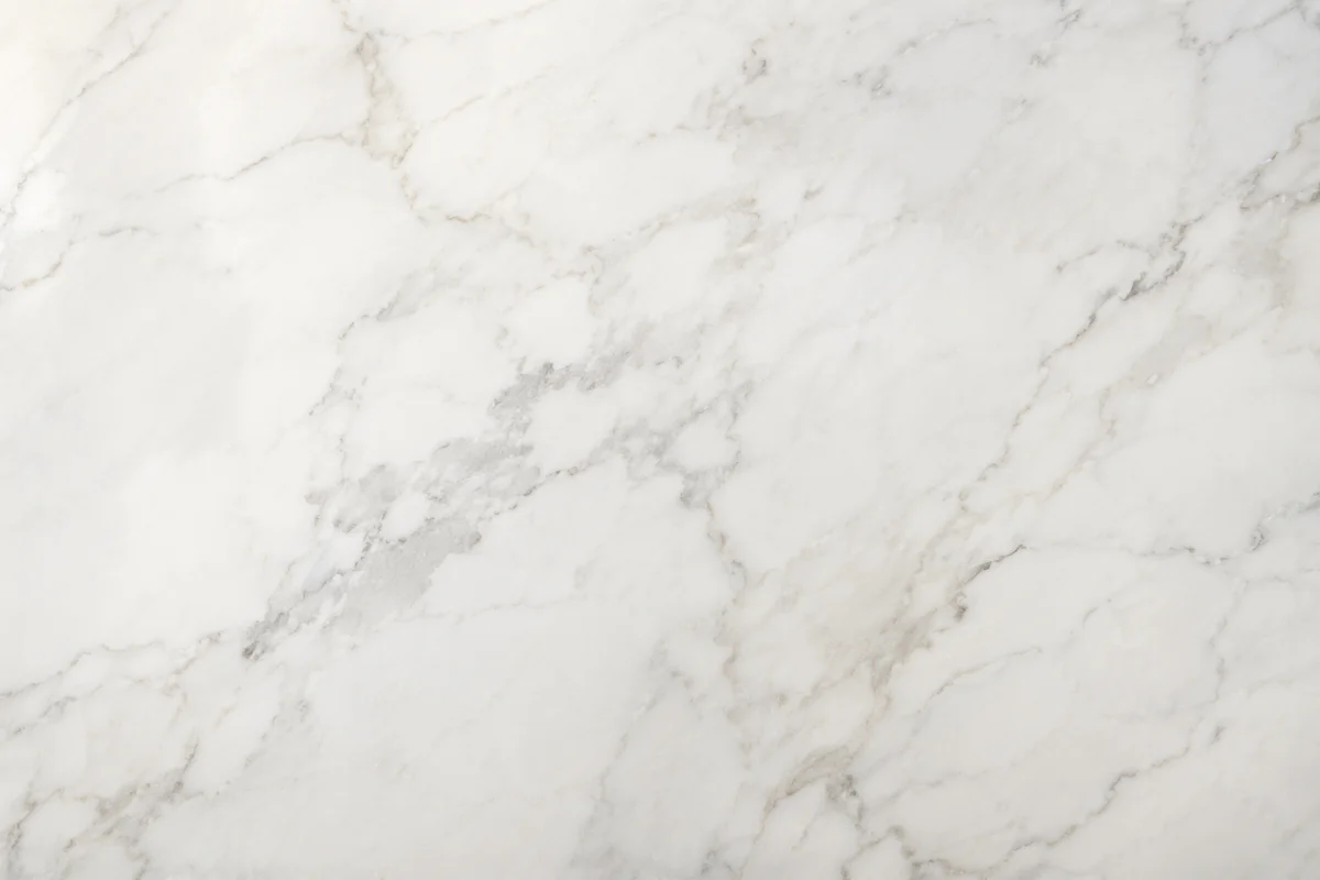 Clean White Marble Surface Background