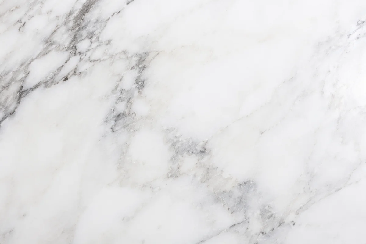 Clean White Marble Surface Background