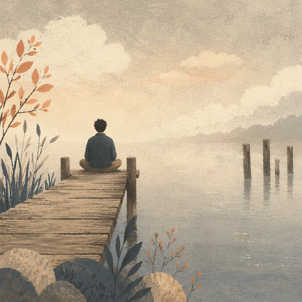 Quiet Pier at Dawn for Rest
