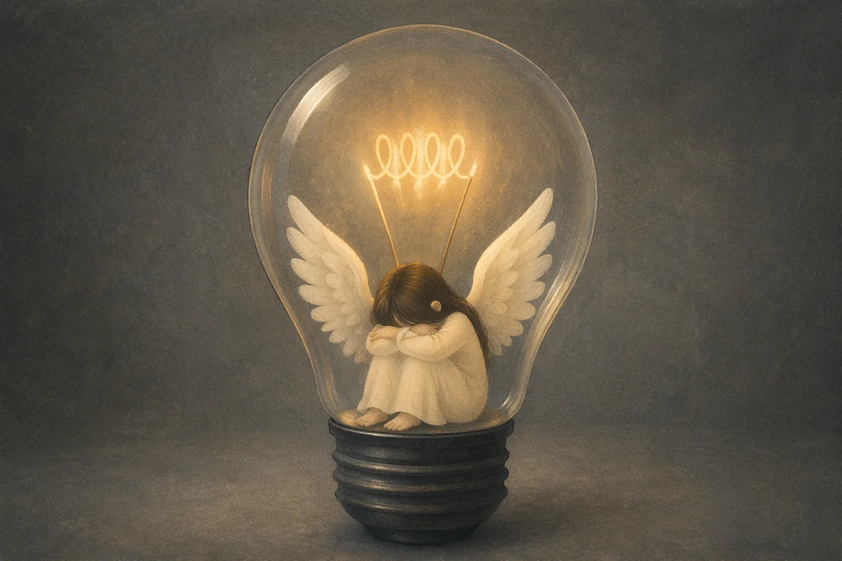 Rest for the Weary Light Bulb Background