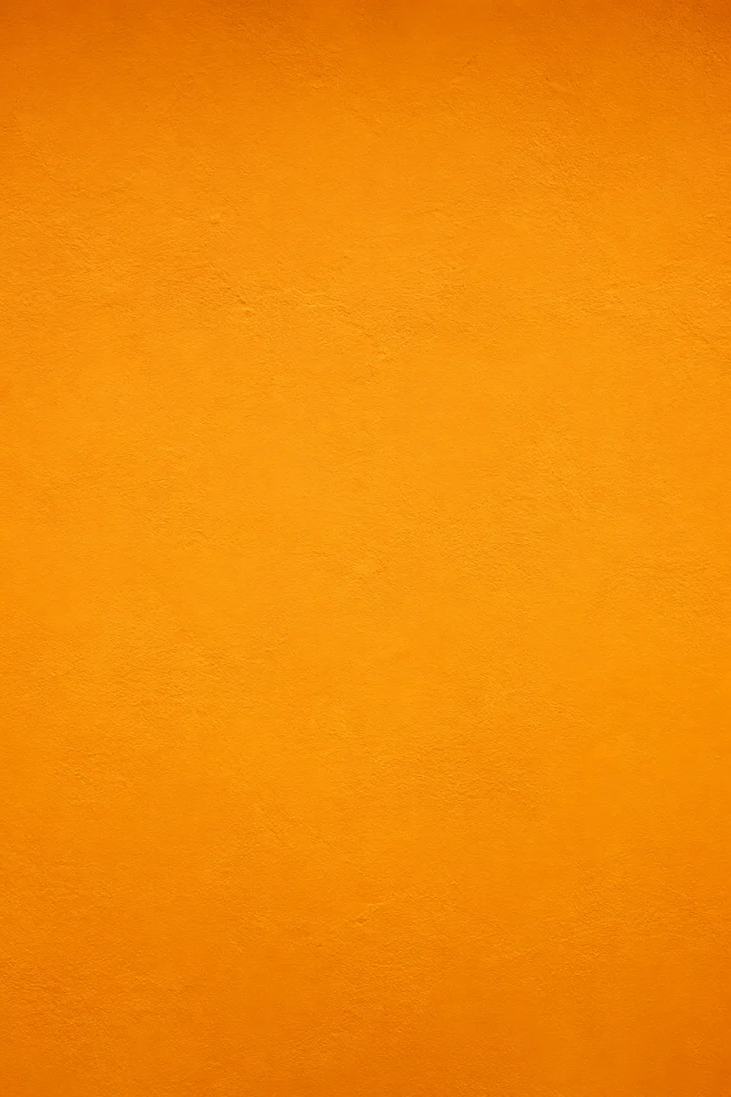 Warm Orange Plaster Wall Background