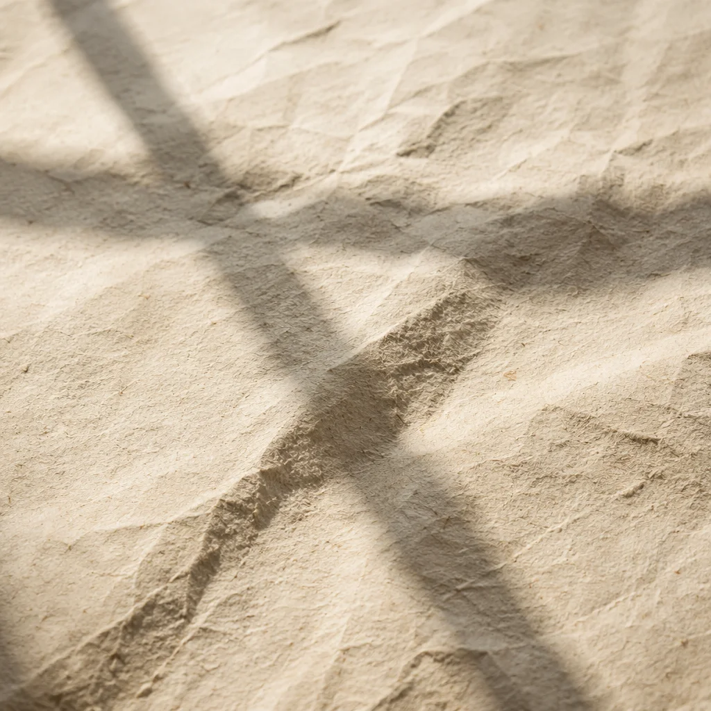 Aged Parchment Texture with Cross Shadow