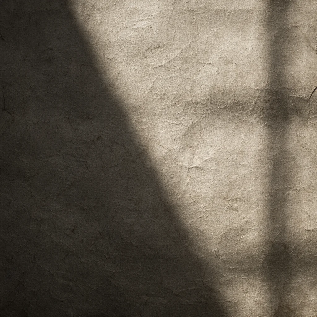 Aged Parchment Texture With Cross Shadow