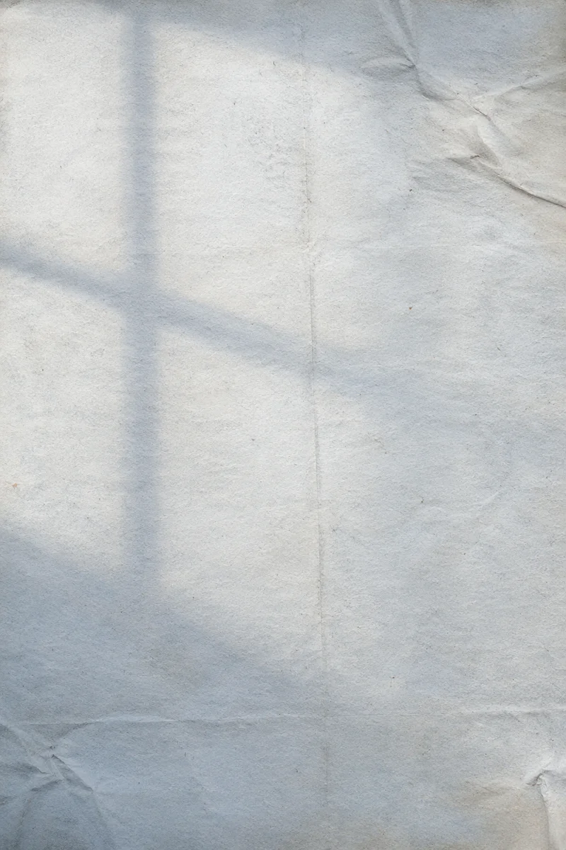 Aged Parchment With Soft Cross Shadow