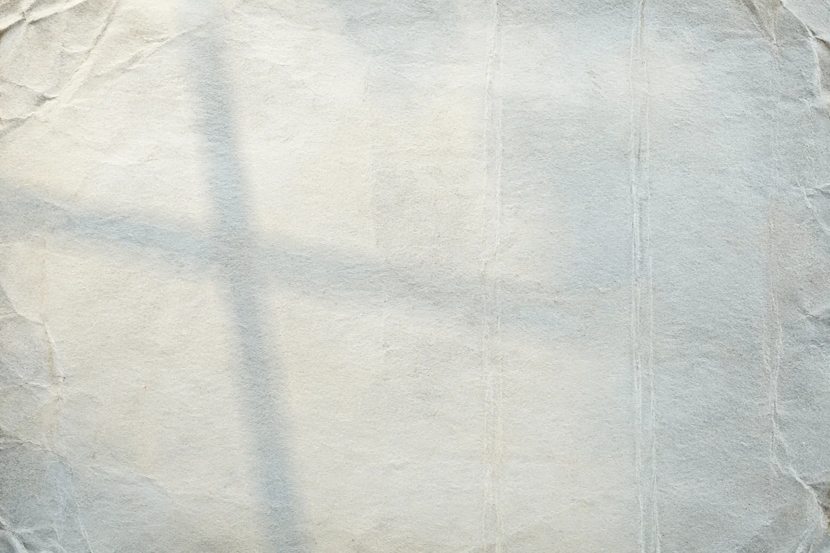 Aged Parchment with Soft Cross Shadow
