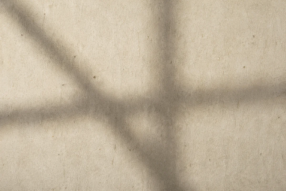 Aged Parchment Texture with Cross Shadow