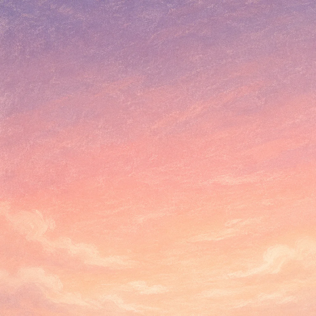 Peaceful Pastel Dawn Gradient Sky