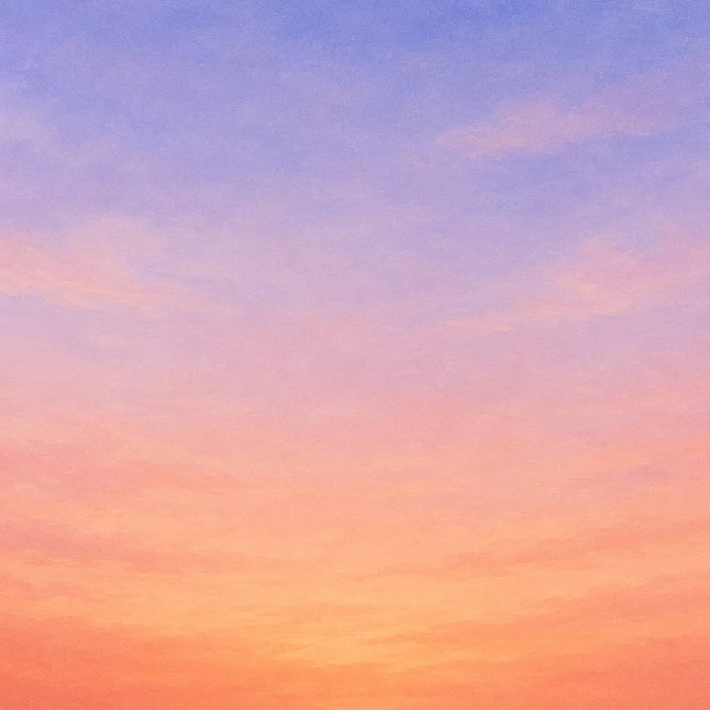 Peaceful Pastel Dawn Gradient Sky Background