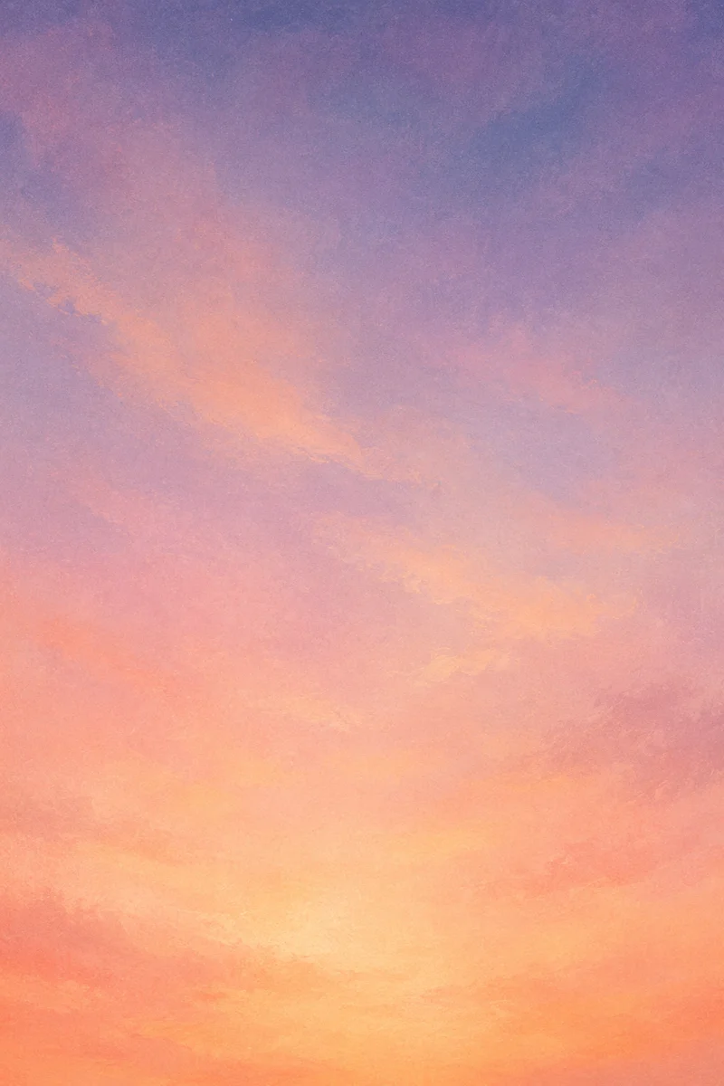 Peaceful Pastel Gradient Sky Background