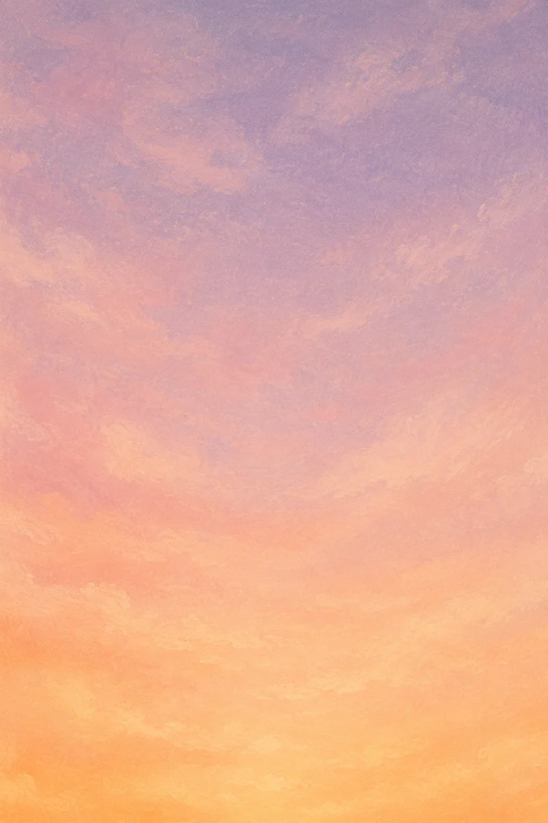 Peaceful Pastel Dawn Sky Background