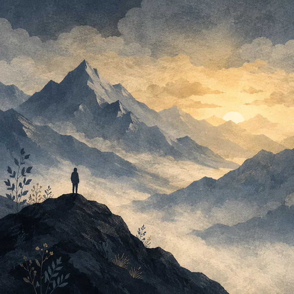 Philippians 4 13 Mountain Strength Background