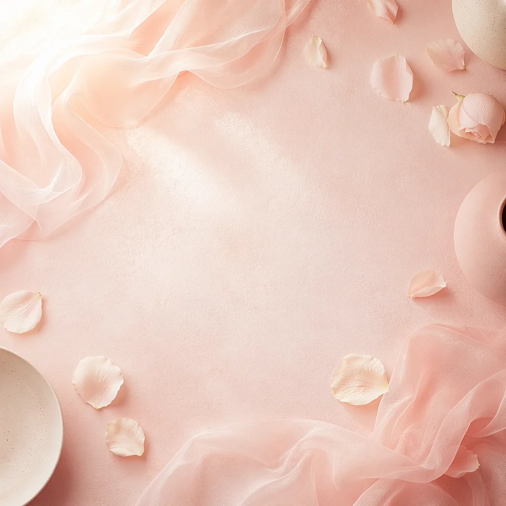 Soft Pink Pastel Fabric Background