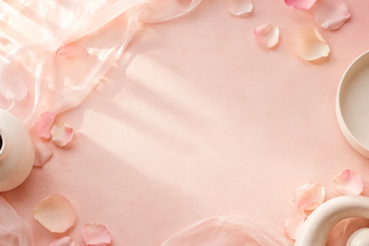 Soft Pink Pastel Fabric Background