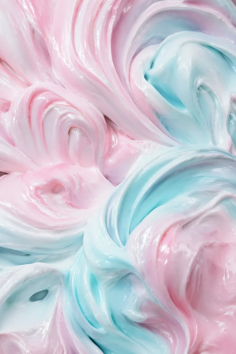 Soft Pastel Pink Glossy Swirl Background