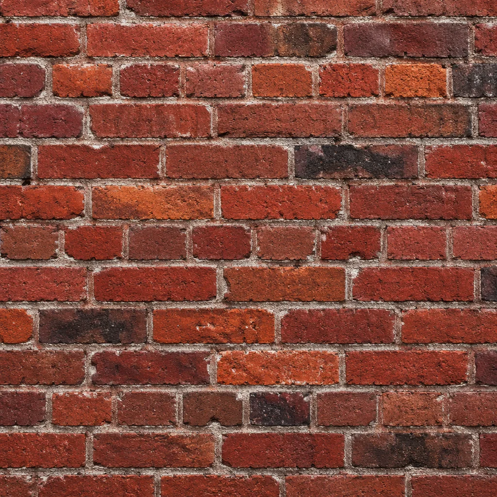 Bold Crimson Brick Wall Background