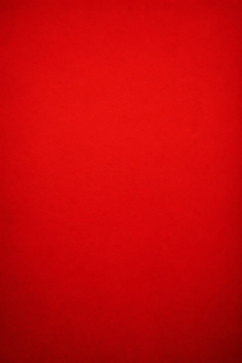 Bold Vibrant Red Matte Background