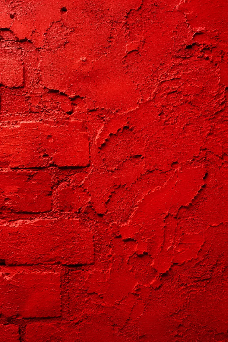 Bold Red Textured Wall Background