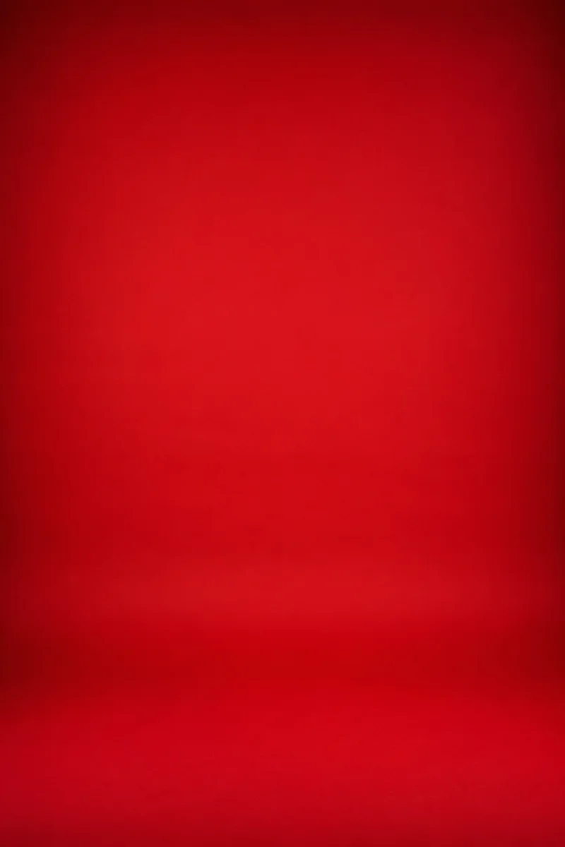 Bold Vibrant Red Studio Background