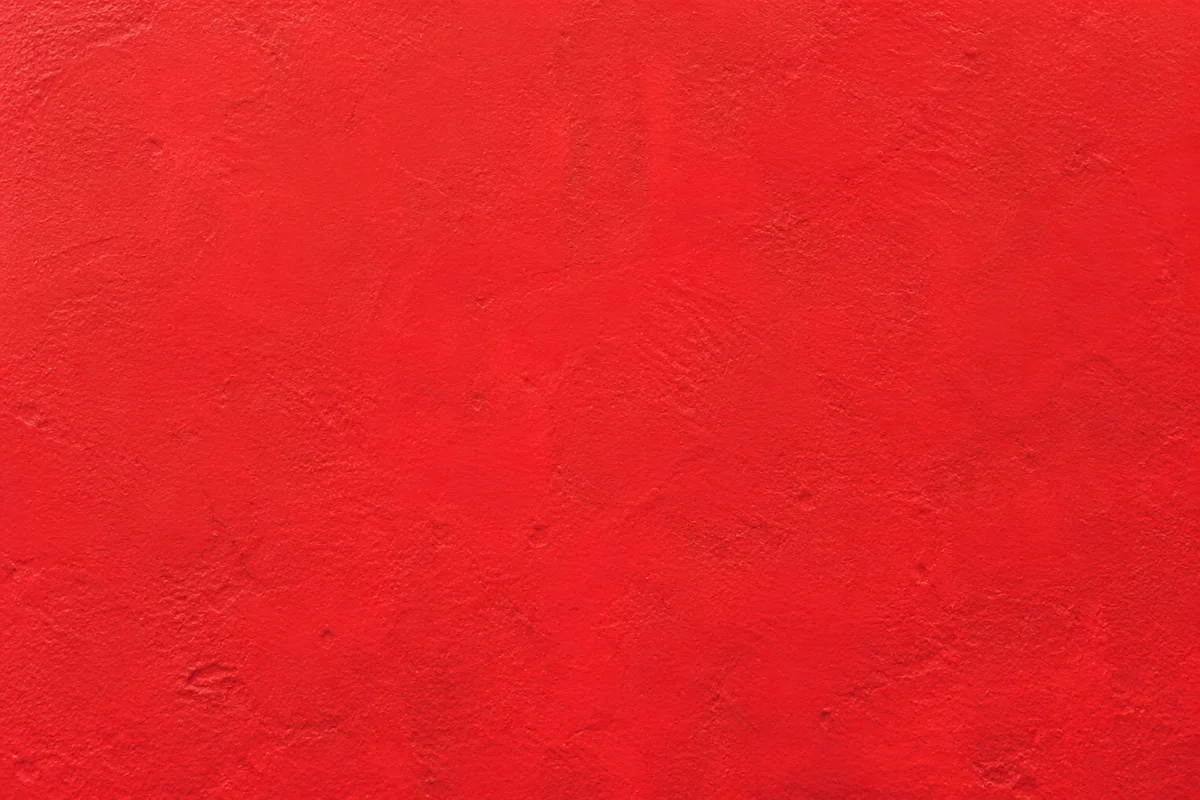 Bold Vibrant Red Plaster Wall Background