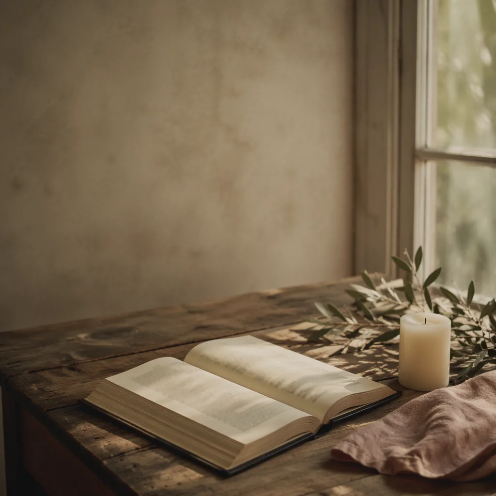 Vintage Still Life by Sunlit Window