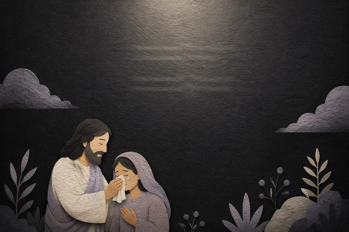 Dark Hope Background for Revelation 21:4