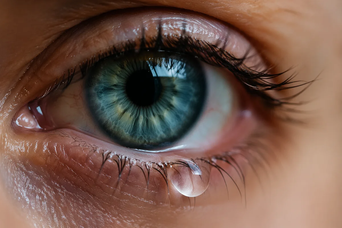 Hopeful Tearful Eye for Revelation 21 4