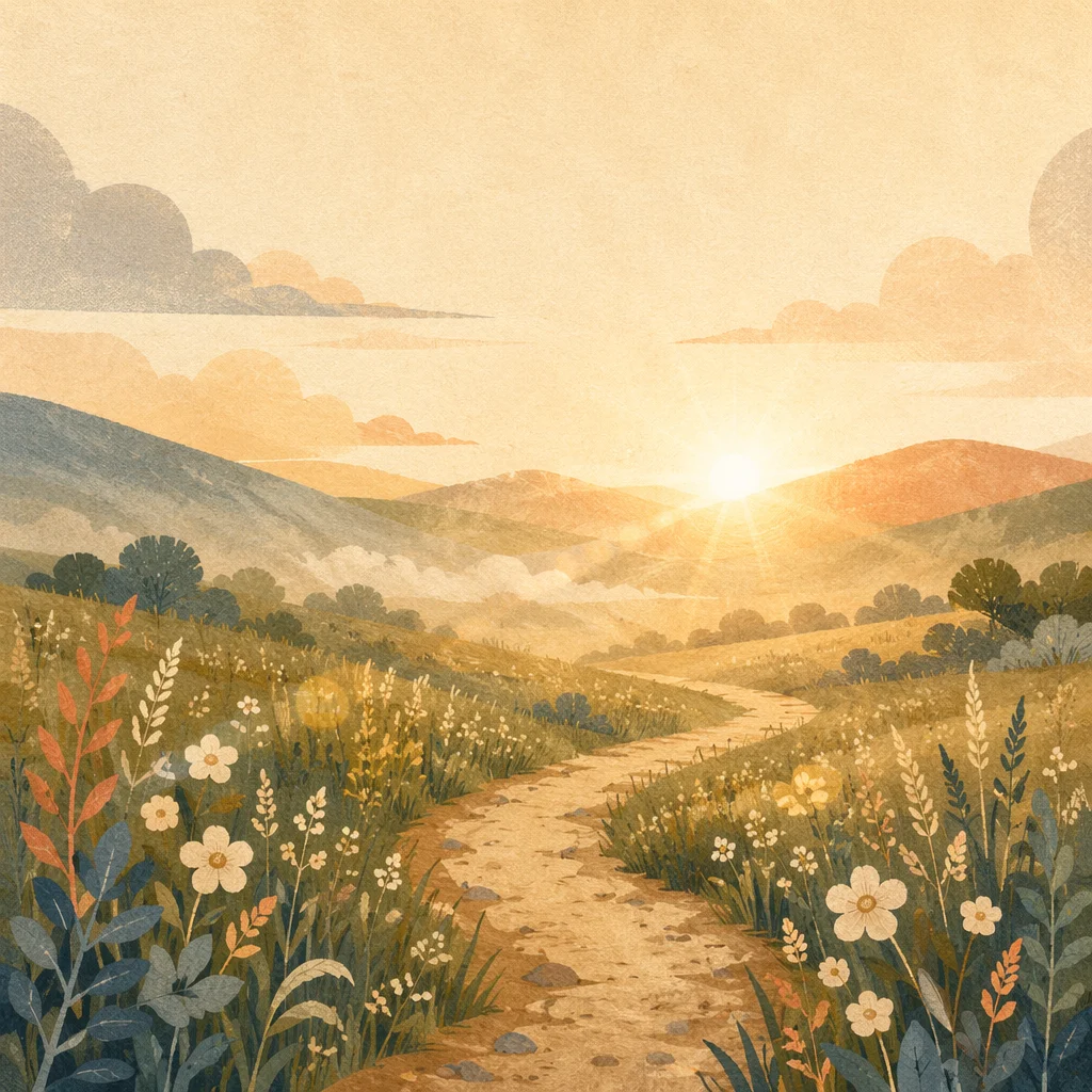 Sunrise Meadow Path of Hope