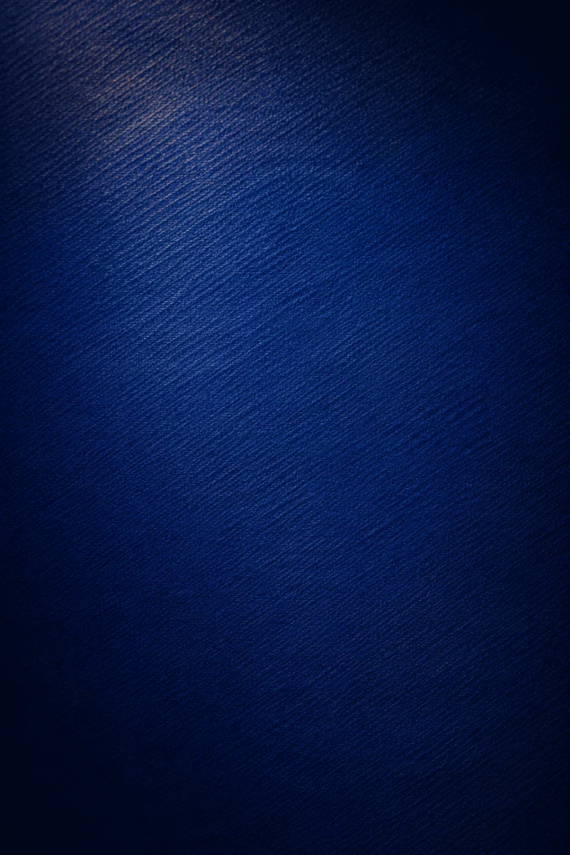 Deep Royal Blue Woven Fabric Background