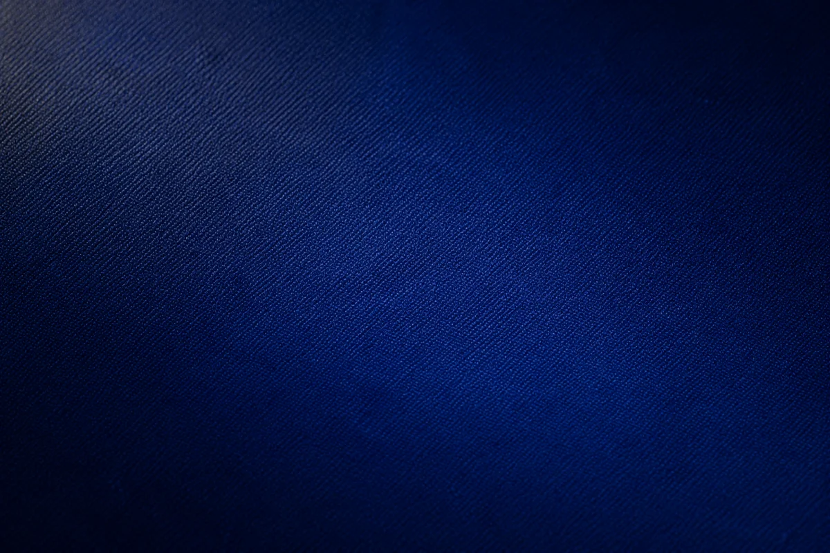 Deep Royal Blue Woven Fabric Background