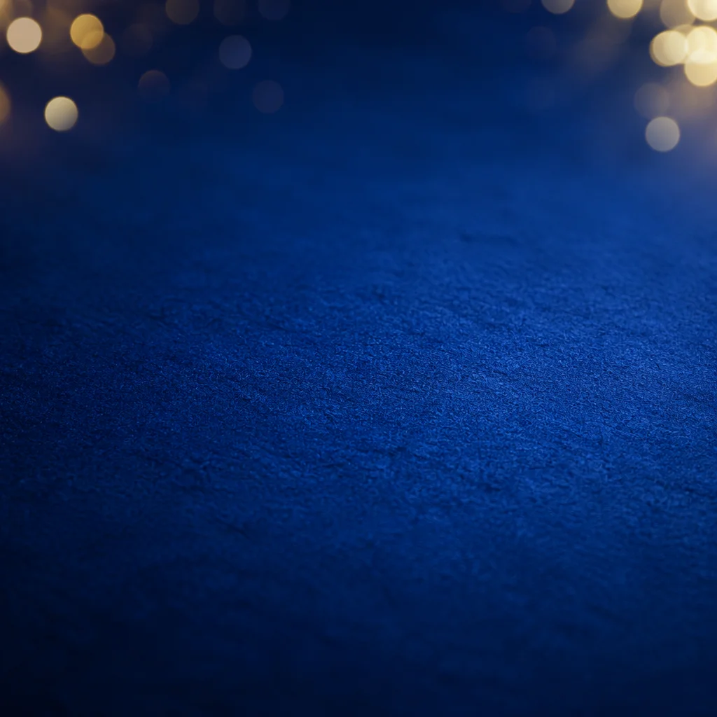 Deep Royal Blue Elegant Bokeh Background