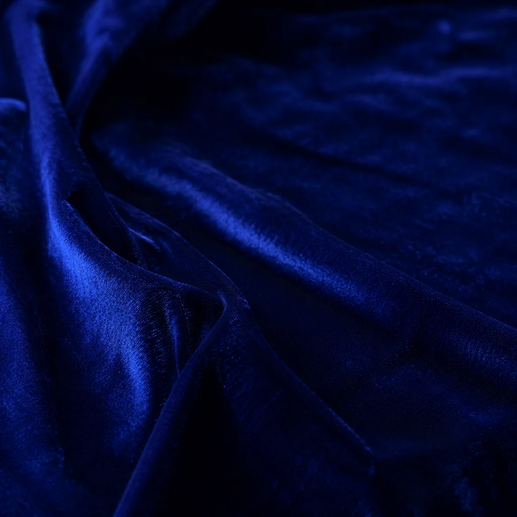 Deep Royal Blue Velvet Background