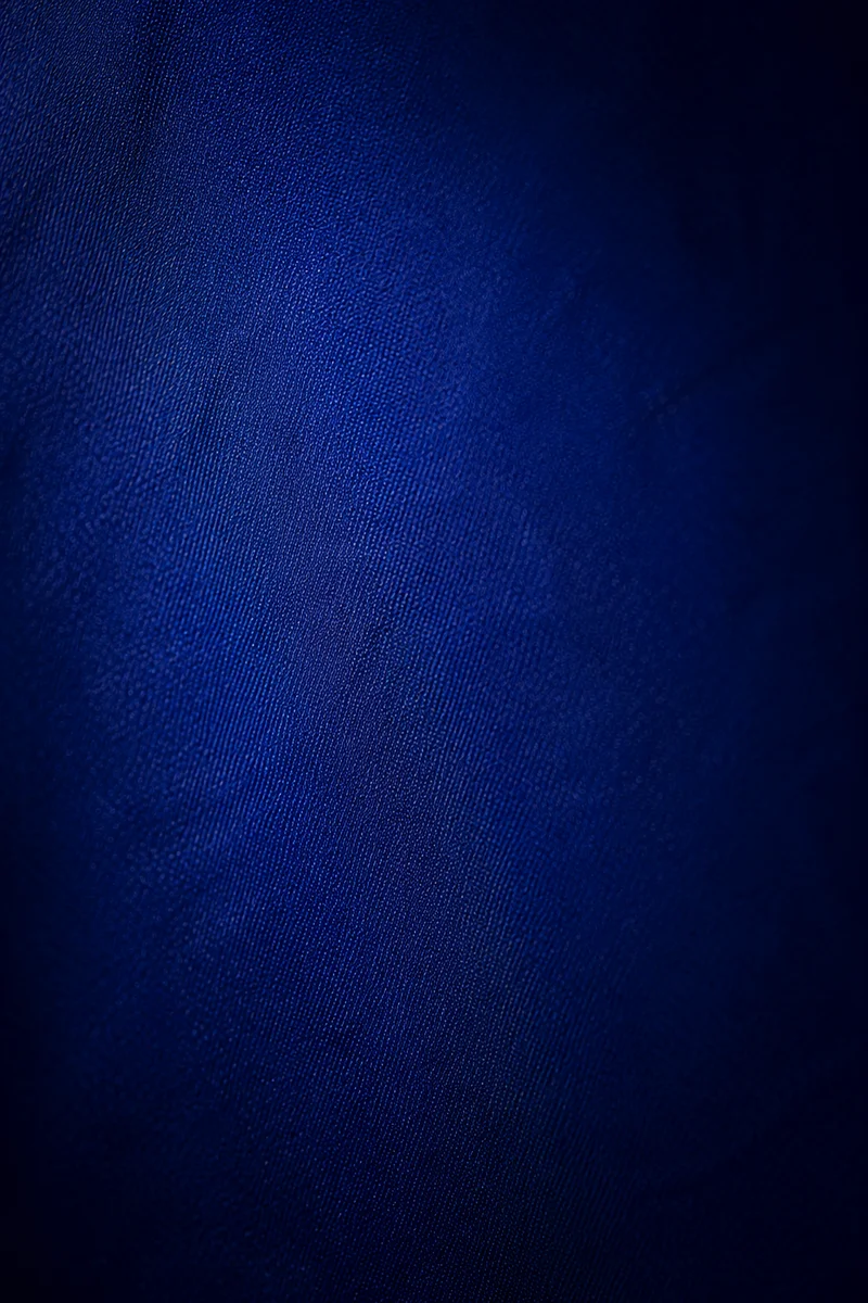 Deep Royal Blue Woven Fabric Background