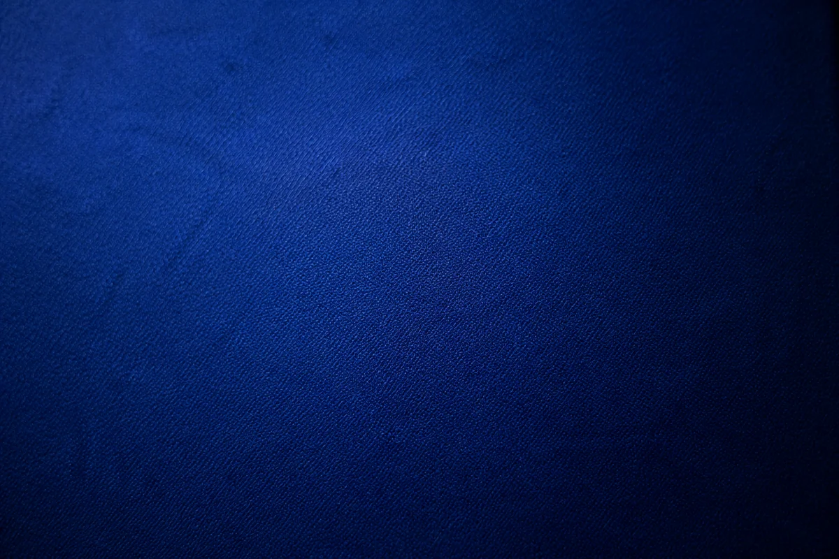 Deep Royal Blue Woven Fabric Background