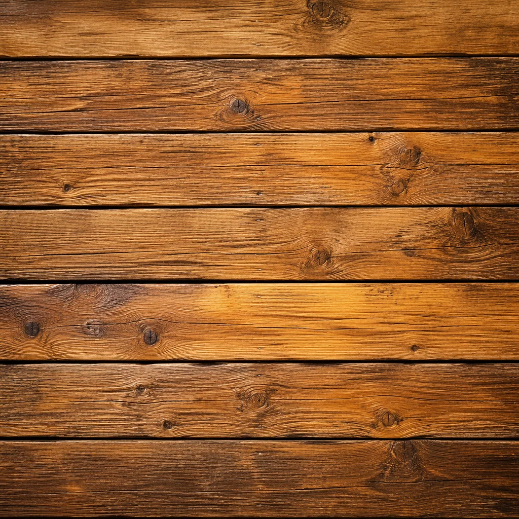 Warm Rustic Wooden Plank Background