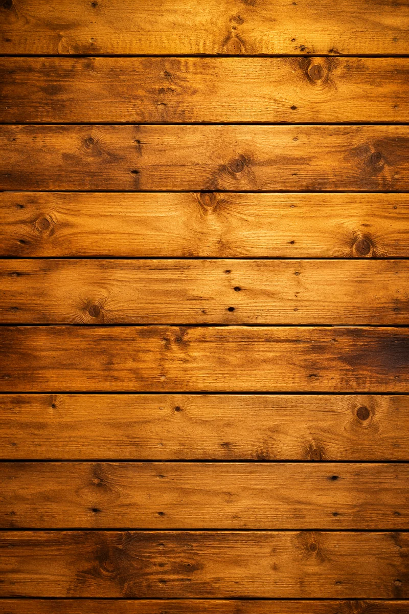 Warm Rustic Wooden Plank Background