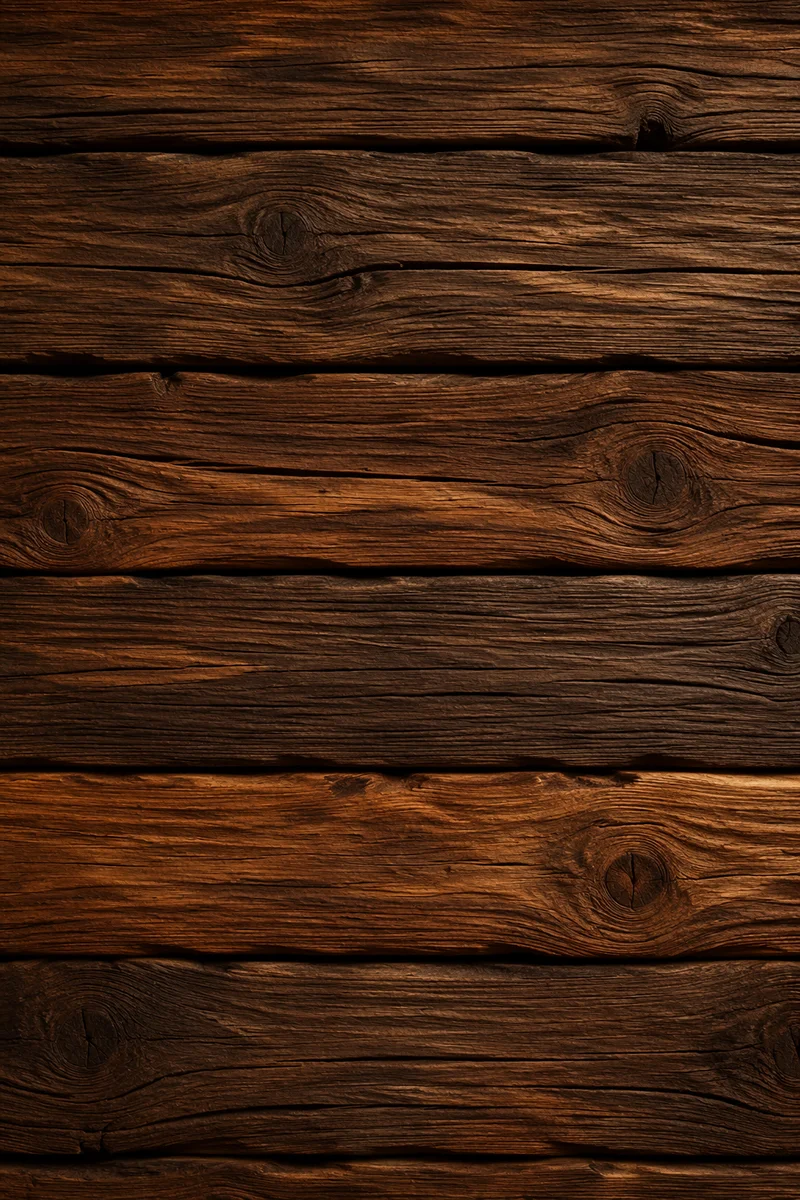 Rustic Warm Brown Wood Plank Background
