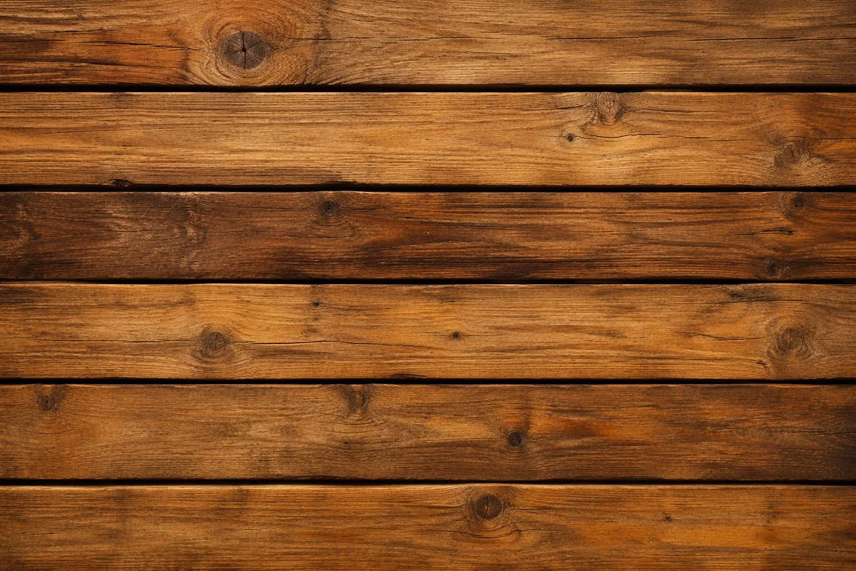 Warm Rustic Wooden Plank Background